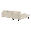 l lounge couch Modway Furniture Sofas and Armchairs Beige