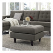 long upholstered ottoman Modway Furniture Sofas and Armchairs Granite
