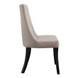lilac dining chairs Modway Furniture Dining Chairs Beige