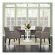 chair sitting room Modway Furniture Sofas and Armchairs Gray