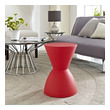 slipper chairs for living room Modway Furniture Benches and Stools Red