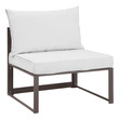 patio furniture sets on sale near me Modway Furniture Sofa Sectionals Brown White