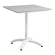 coffee chair and table Modway Furniture Bar and Dining White Light Gray