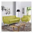ashley leather sectional with chaise Modway Furniture Sofas and Armchairs Wheat