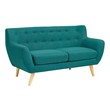 large sleeper couch Modway Furniture Sofas and Armchairs Teal