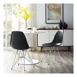 cream dining room chairs Modway Furniture Dining Chairs Black