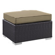 furniture and patio Modway Furniture Sofa Sectionals Outdoor Sofas and Sectionals Espresso Mocha