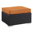 3 piece seating set Modway Furniture Sofa Sectionals Outdoor Sofas and Sectionals Espresso Orange