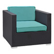 outdoor corner sofa furniture Modway Furniture Sofa Sectionals Espresso Turquoise