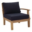 patio conversation sectional Modway Furniture Sofa Sectionals Natural Navy