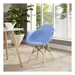 green velvet kitchen chairs Modway Furniture Dining Chairs Blue