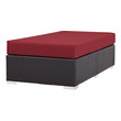 storage bench seat with back Modway Furniture Sofa Sectionals Ottomans and Benches Espresso Red