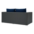sectional sofa with bed and storage Modway Furniture Sofa Sectionals Canvas Navy