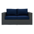 sectional sofa with bed and storage Modway Furniture Sofa Sectionals Canvas Navy