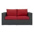 modern couches for sale Modway Furniture Sofa Sectionals Sofas and Loveseat Canvas Red