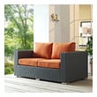 pull out l couch Modway Furniture Sofa Sectionals Sofas and Loveseat Canvas Tuscan