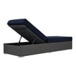 navy corner couch Modway Furniture Daybeds and Lounges Canvas Navy