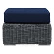 upholstered bench chair Modway Furniture Sofa Sectionals Canvas Navy