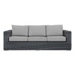 best rated leather sectionals Modway Furniture Sofa Sectionals Canvas Gray