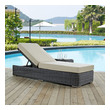 outdoor furniture set deals Modway Furniture Daybeds and Lounges Canvas Antique Beige