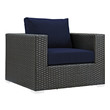 outdoor modular sectional sofa Modway Furniture Sofa Sectionals Canvas Navy