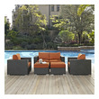 l shaped outdoor couch small Modway Furniture Sofa Sectionals Canvas Tuscan