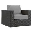 cheap aluminum patio furniture Modway Furniture Sofa Sectionals Canvas Gray