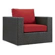 outdoor corner sofa and dining table Modway Furniture Sofa Sectionals Canvas Red