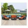 outdoor deck seating Modway Furniture Sofa Sectionals Canvas Tuscan