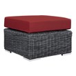 small outdoor corner couch Modway Furniture Sofa Sectionals Canvas Red