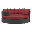 quality outdoor furniture brands Modway Furniture Daybeds and Lounges Canvas Red