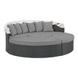outdoor furniture sale near me Modway Furniture Daybeds and Lounges Canvas Gray