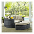 garden furniture seat cushions Modway Furniture Daybeds and Lounges Antique Canvas Beige