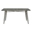 dining room table inspiration Modway Furniture Bar and Dining Tables Dining Room Tables Gunmetal