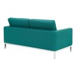 affordable sleeper sofa sectional Modway Furniture Sofas and Armchairs Teal