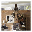 crystal ceiling fan light Modway Furniture Ceiling Lamps Brown