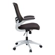 rolling chair for desk Modway Furniture Office Chairs Brown