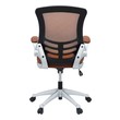 brown rolling chair Modway Furniture Office Chairs Tan