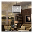 crystal ceiling light pendant Modway Furniture Ceiling Lamps Brown