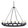 fan chandelier light Modway Furniture Ceiling Lamps Brown