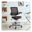 bedroom study chair Modway Furniture Office Chairs Brown