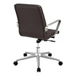 black and white office chair Modway Furniture Office Chairs Brown
