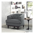 chair ideas for living room Modway Furniture Sofas and Armchairs Gray