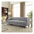 large left facing sectional Modway Furniture Sofas and Armchairs Sofas and Loveseat Light Gray