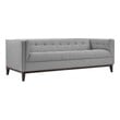 convertible sectional sofa Modway Furniture Sofas and Armchairs Light Gray