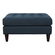 upholstered storage bench blue Modway Furniture Benches and Stools Azure