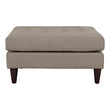 tufted ottoman gray Modway Furniture Benches and Stools Granite