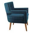 red velvet lounge chair Modway Furniture Sofas and Armchairs Azure