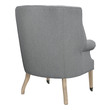 italian leather armchair Modway Furniture Lounge Chairs and Chaises Chairs Light Gray