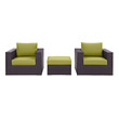 sofa couch sectional Modway Furniture Sofa Sectionals Espresso Peridot